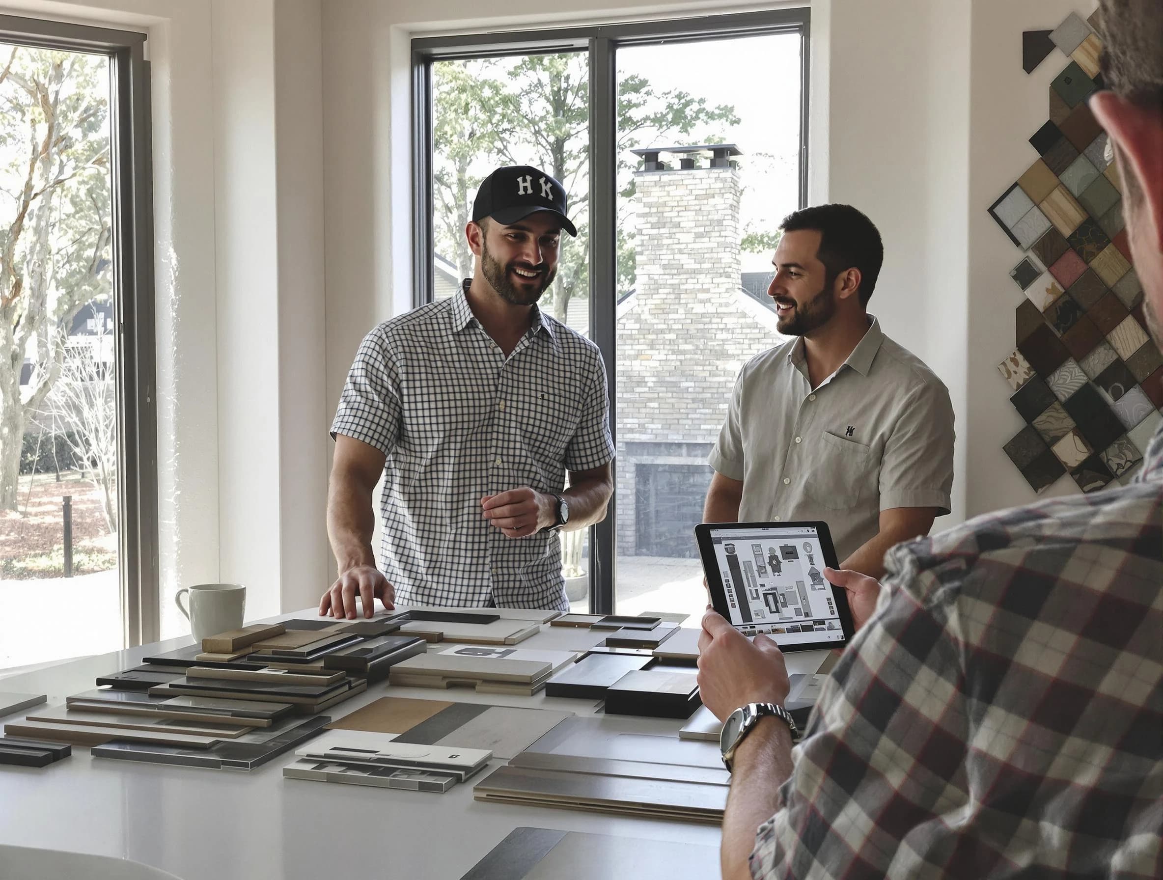 Maplewood Chimney Sweep remodeling a chimney and fireplace in Maplewood, NJ