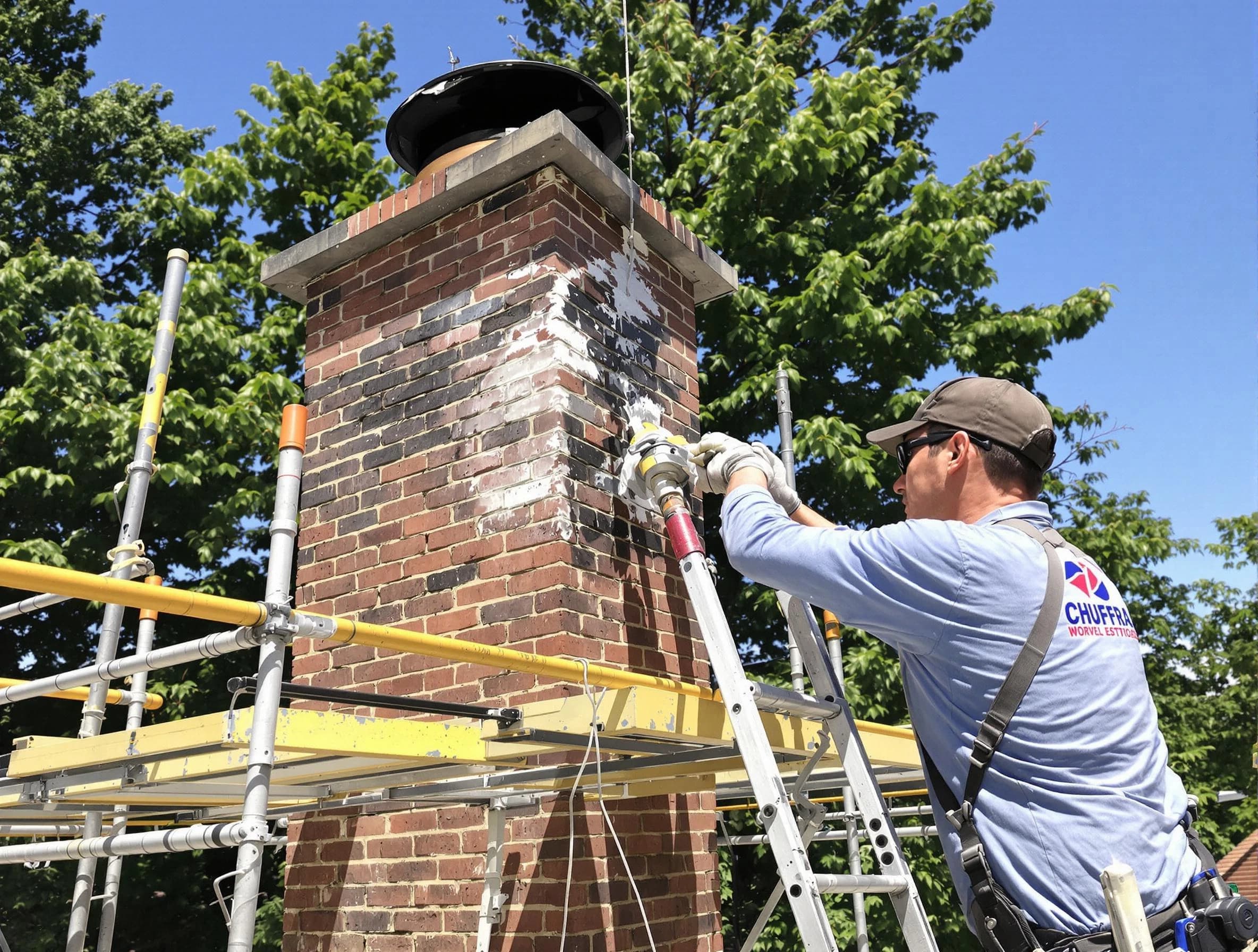 Structural chimney repair by Maplewood Chimney Sweep in Maplewood, NJ