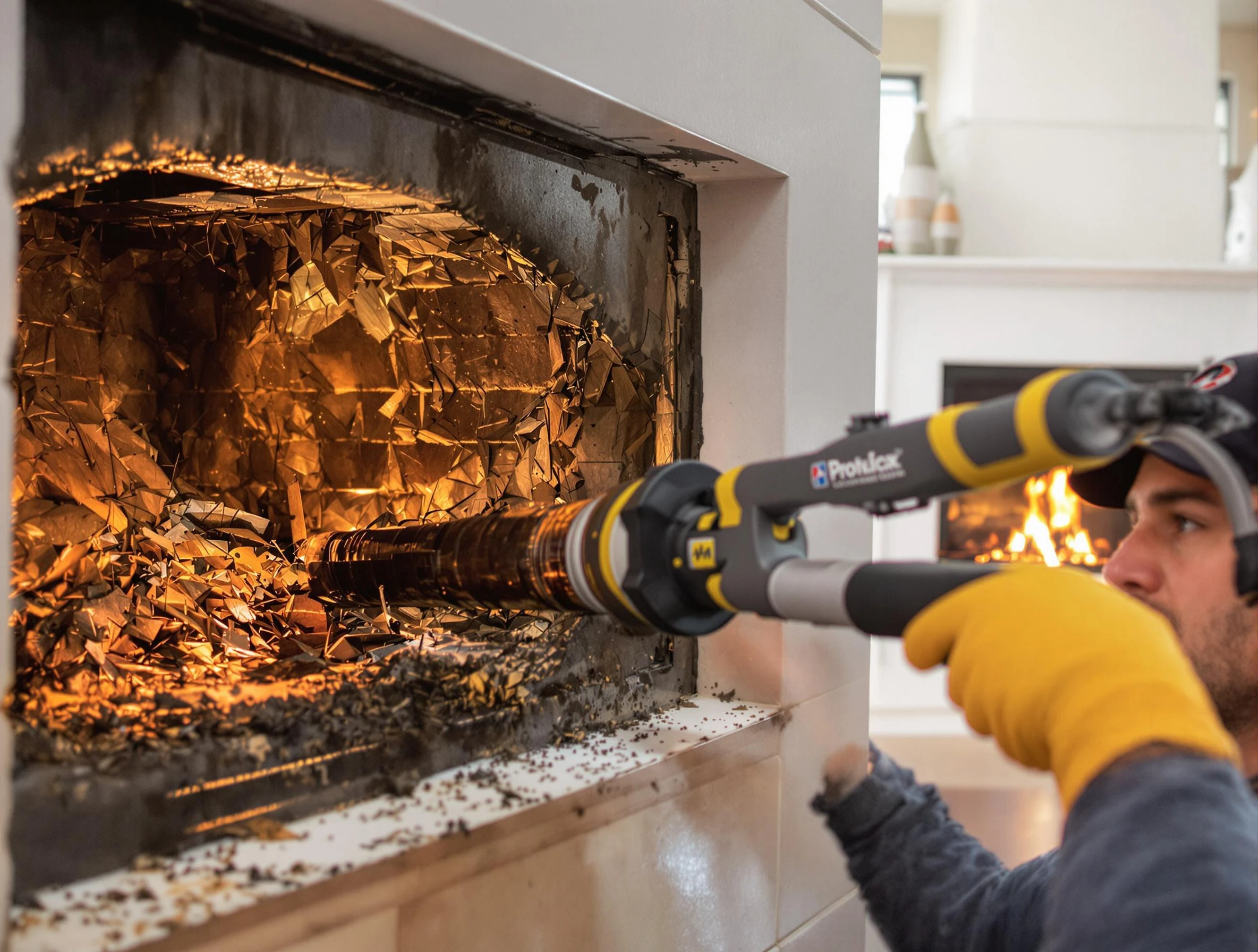Professional chimney cleaning by Maplewood Chimney Sweep in Maplewood, NJ