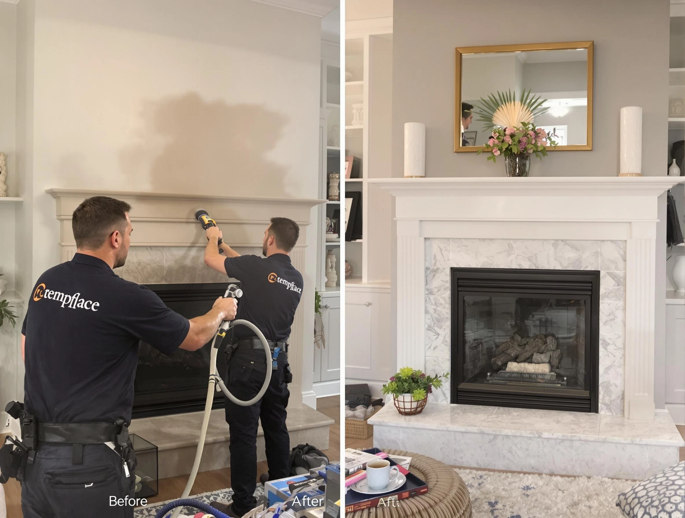 Professional soot removal by Maplewood Chimney Sweep team in Maplewood, NJ